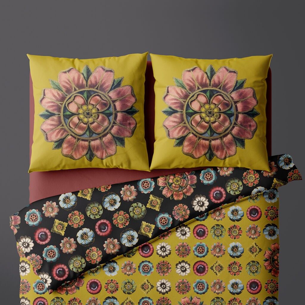 BIANCHERIA DA LETTO ROSETTE