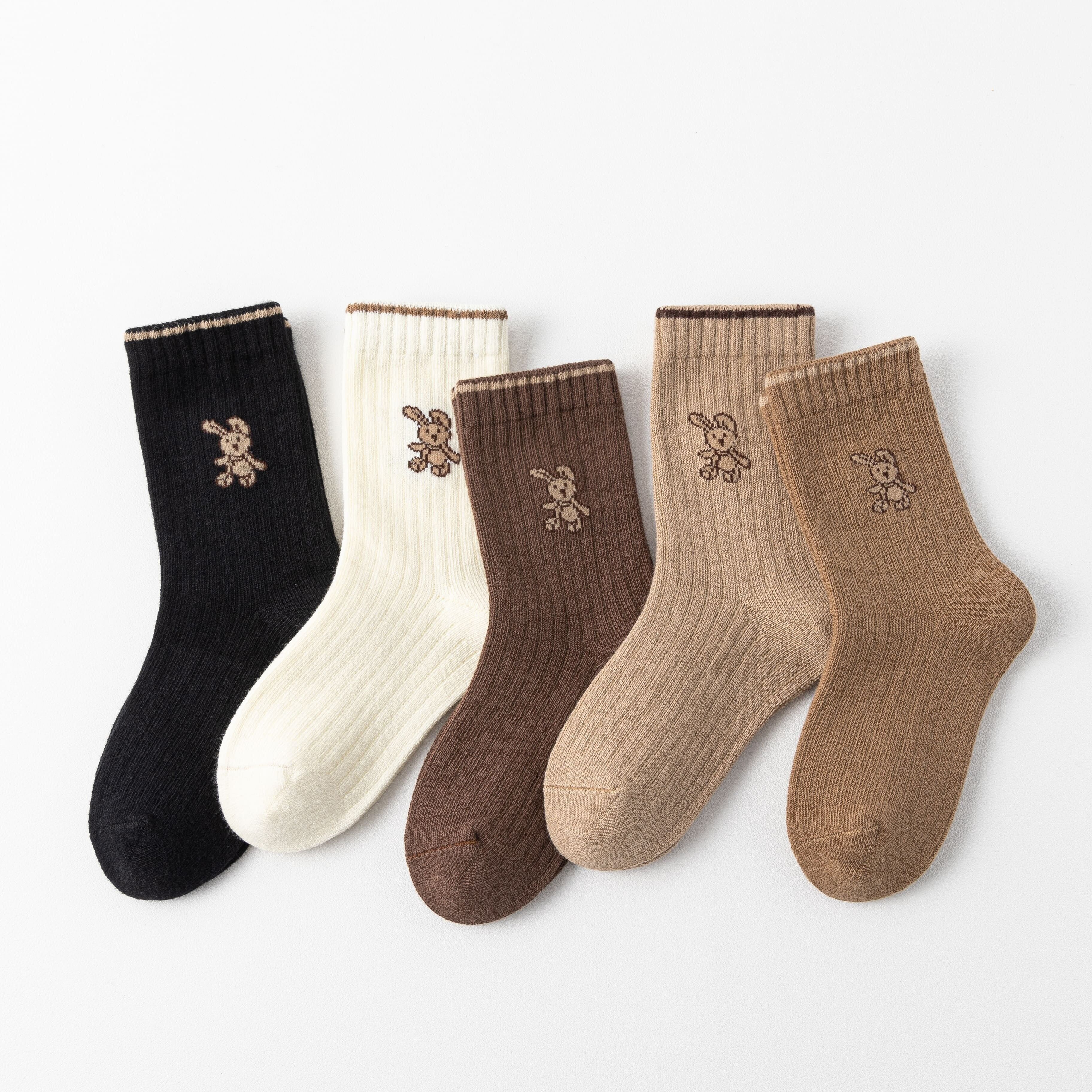 Pack of 5 Rabbit Socks I Baby and Child