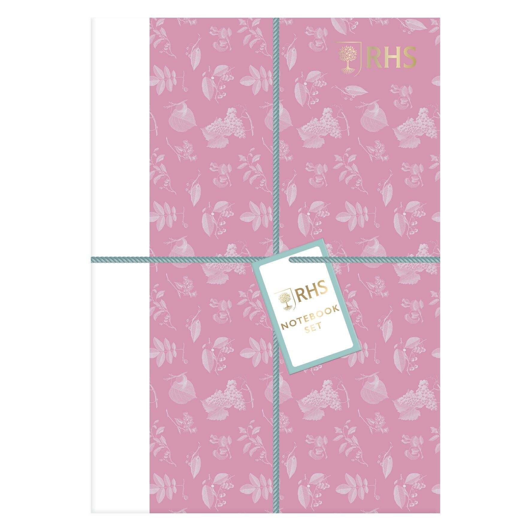 Duo di quaderni RHS The Royal Horticultural Society, Chinoiserie, 40 pagine, 80 g/m², confezione da 2, per schizzi, disegni, appunti, bullet journal, diario, per università, scuola, casa, forniture per ufficio