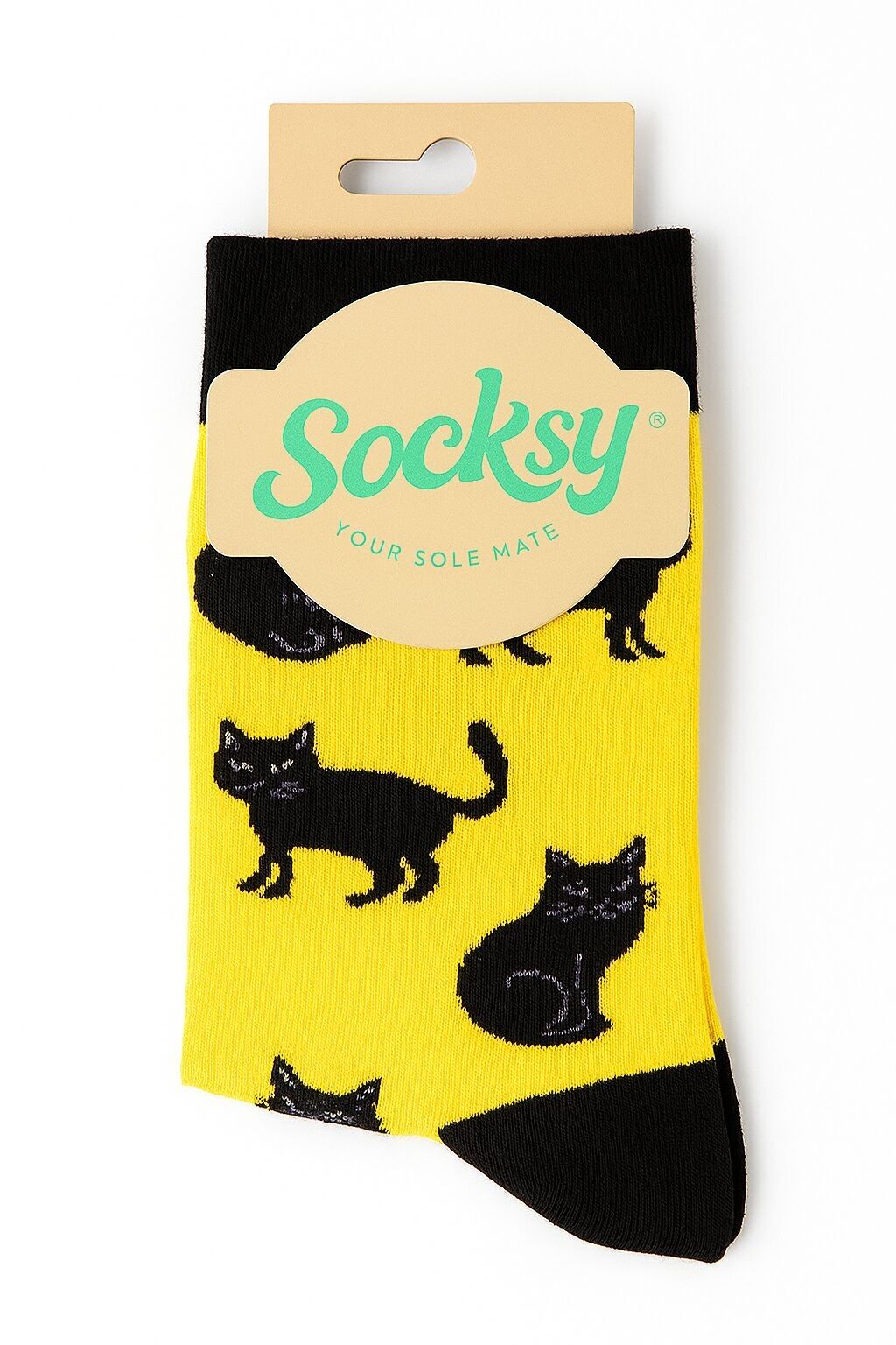 Calcetines de gato negro