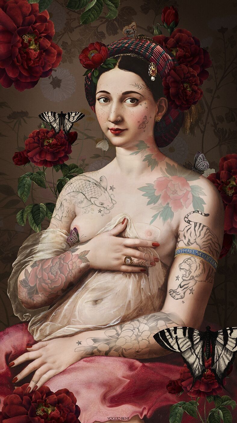 CARTA DA PARATI 144 FORNARINA