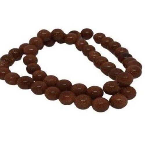 SABLE DORÉ EN PIERRE PRÉCIEUSE (8MM)