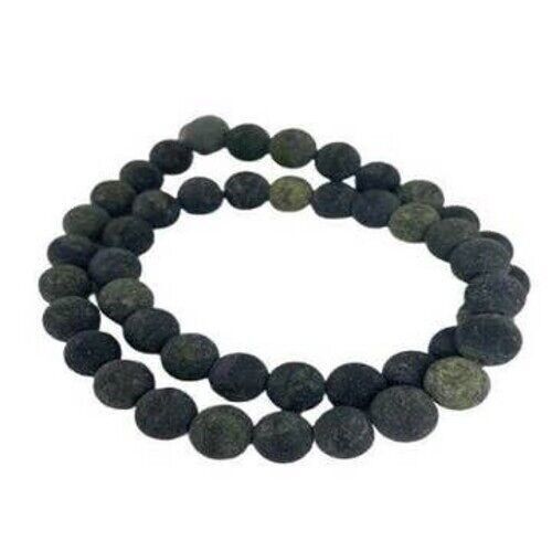 Edelstein SERPENTIN (MATTER KUBSTEIN) (8MM)