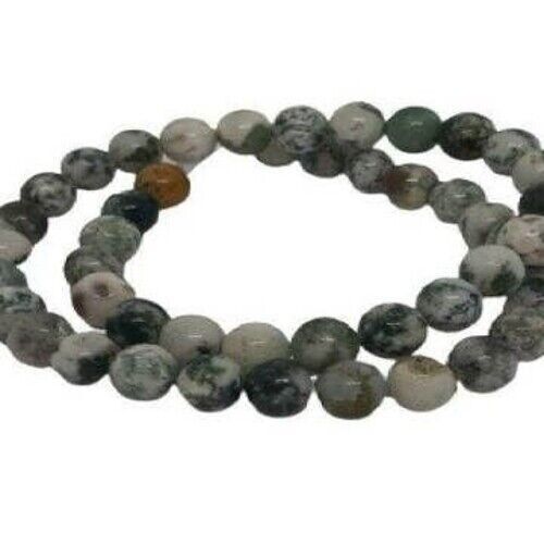 Edelstein Baumachat (8mm)