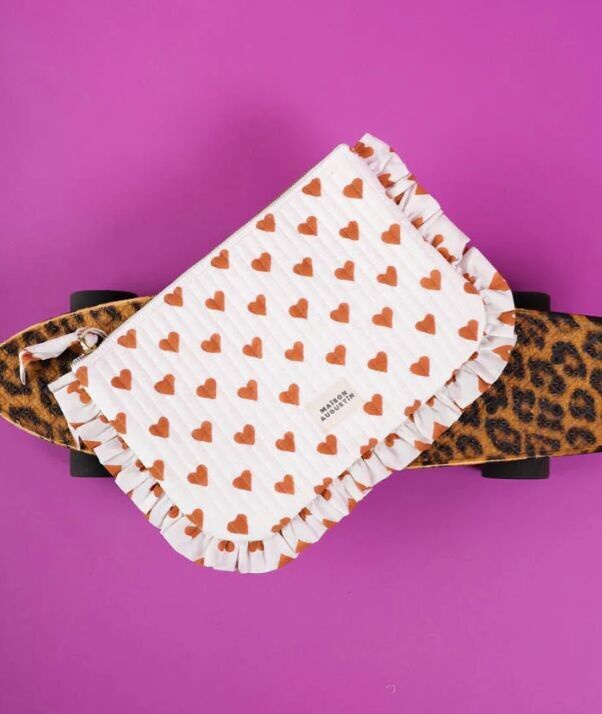 Grande Pochette Love Cannelle