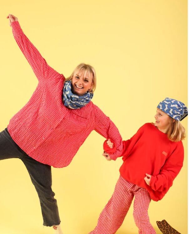 Foulard Adulte Teckel Blue