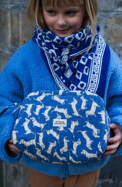 Borsa da toilette Dachshund Blue