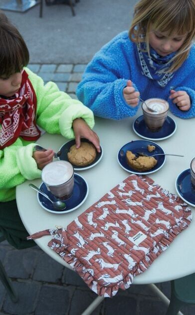 Grande Pochette Teckel Brown