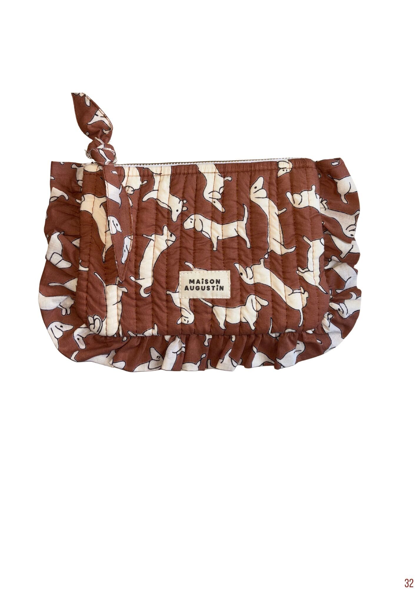 Petite Pochette Teckel Brown