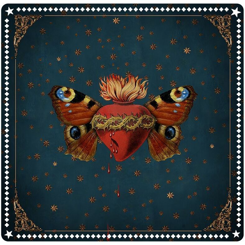 TAPPETINO DA DISEGNO FARFALLA SACRO