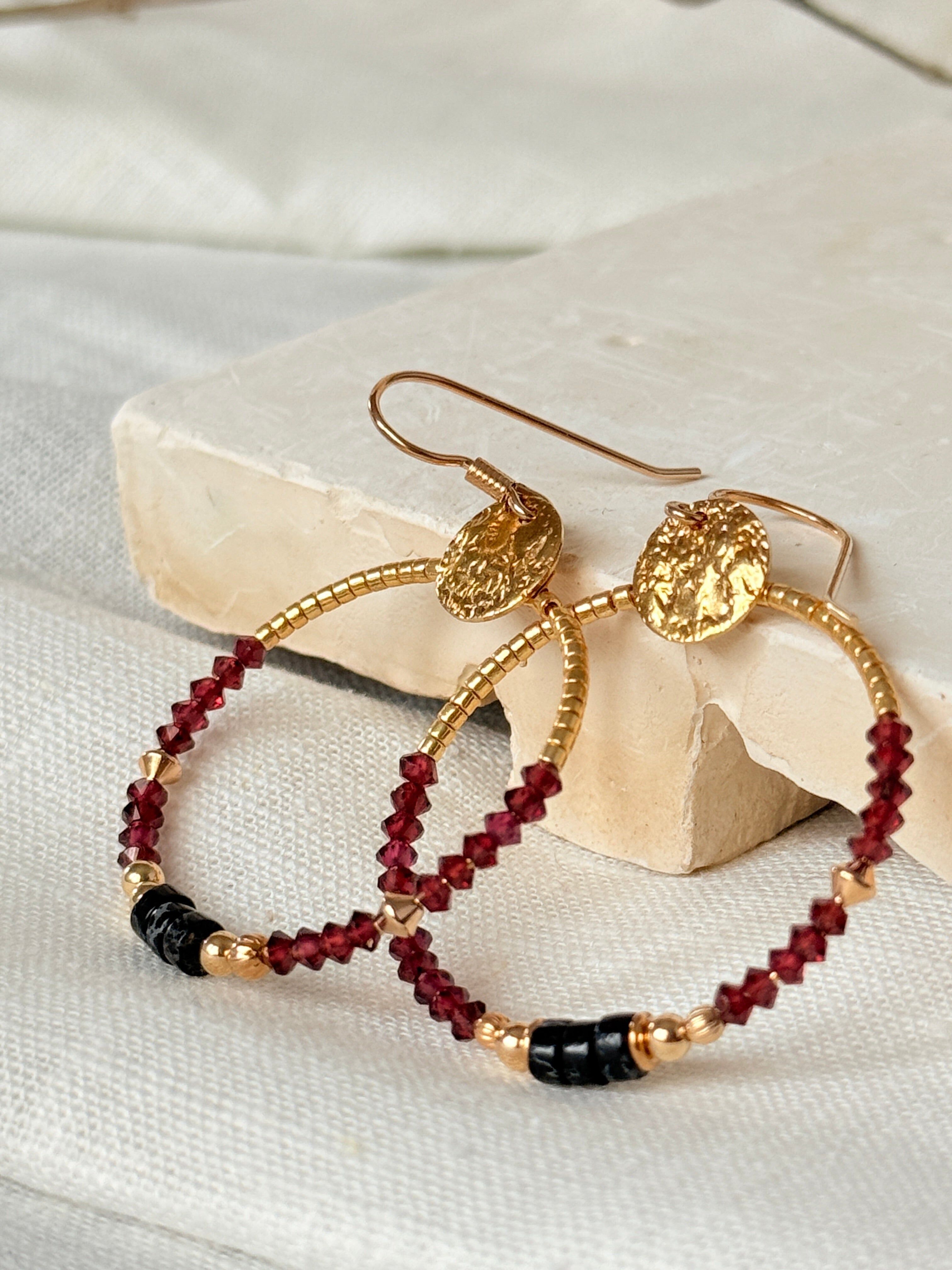 Boucles d'oreilles ALBA