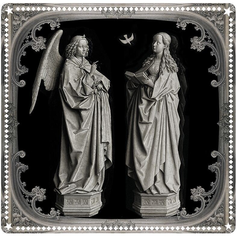 IL TAPPETINO DA DISEGNO DELL'ANNUNCIAZIONE