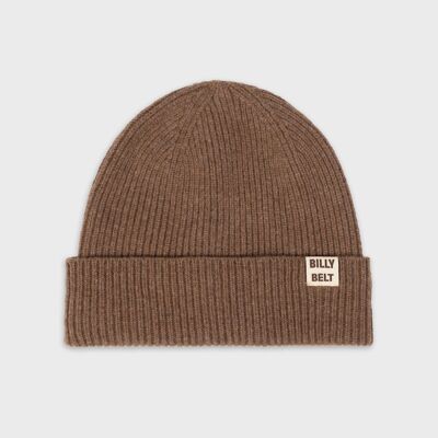 100% wool beanie - Brown
