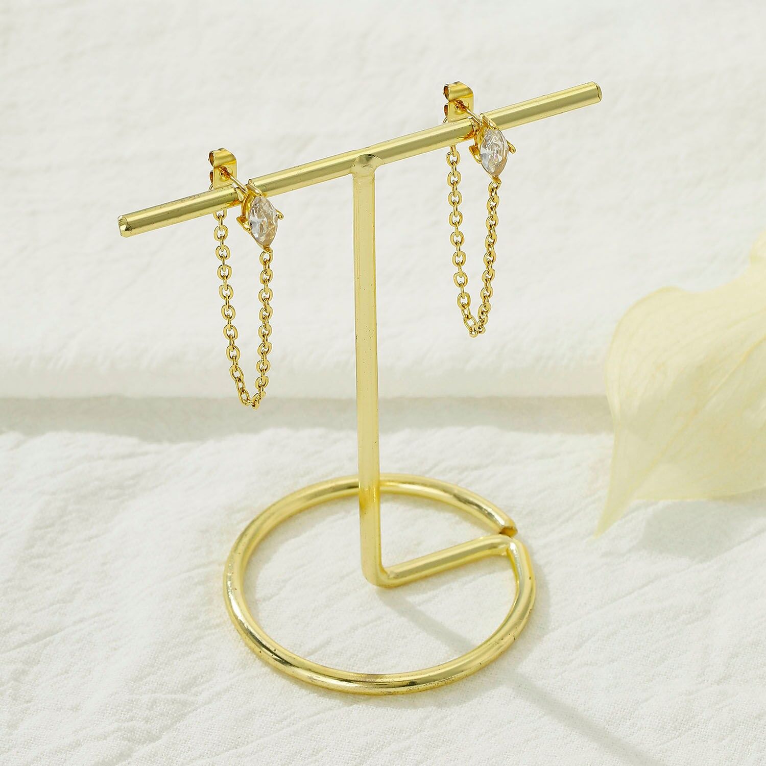 Pendientes de acero inoxidable - BO100373