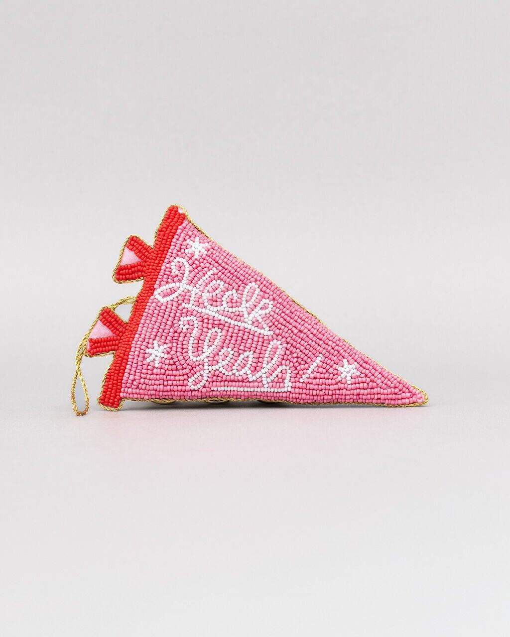 Beaded Ornament, Heck Yeah
