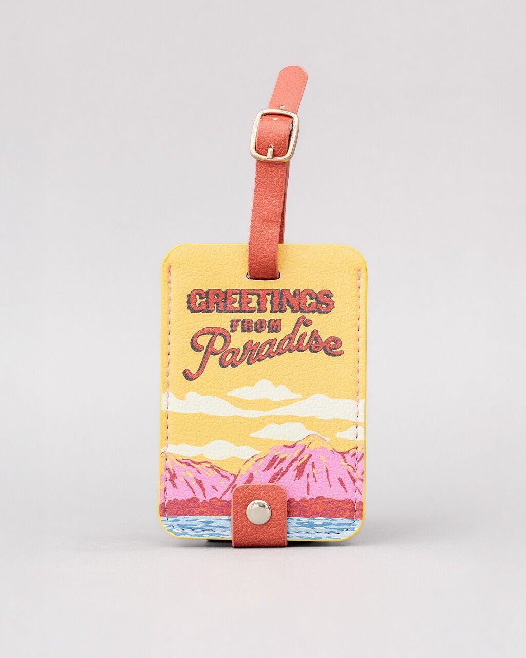 Luggage Tag, Greetings from Paradise