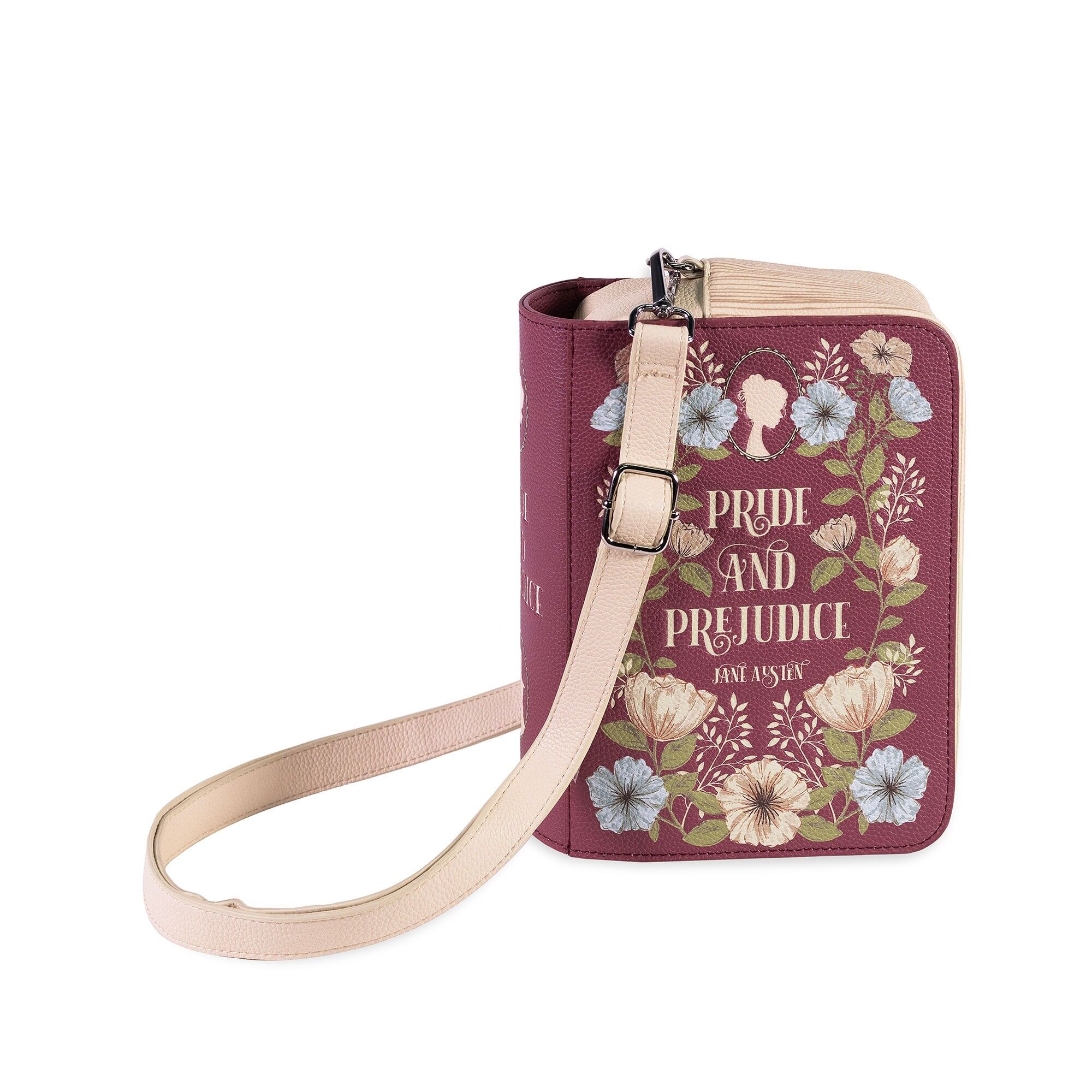Buch-Umhängetasche, Stolz und Vorurteil