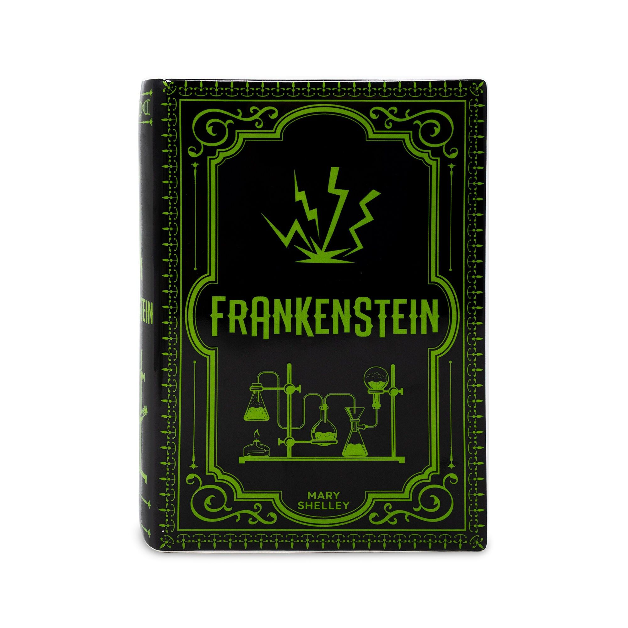 Grande vaso a forma di libro, Frankenstein