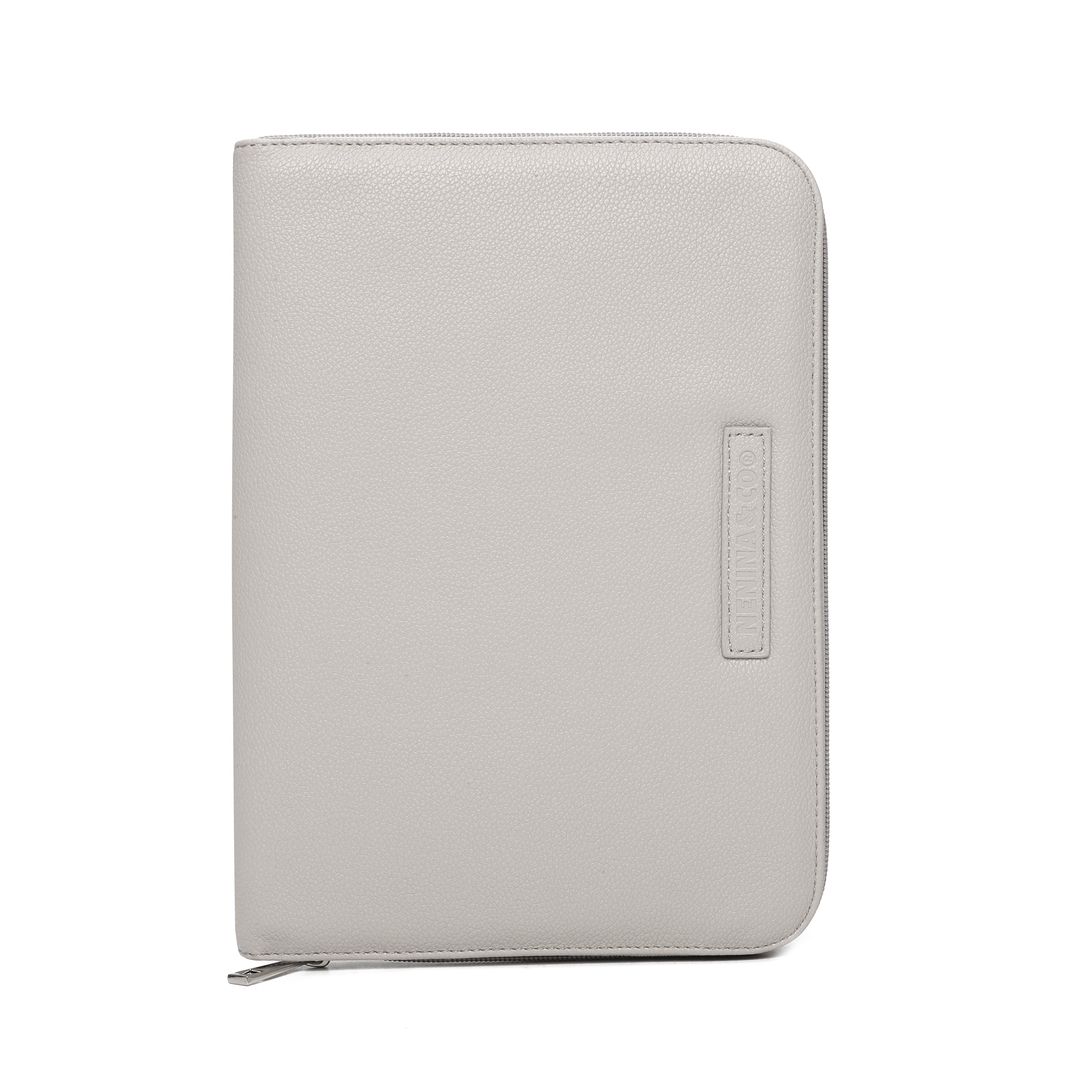 Baby-Dokumentenhalter aus Öko-Leder MIREM von Nenina & Co Grau