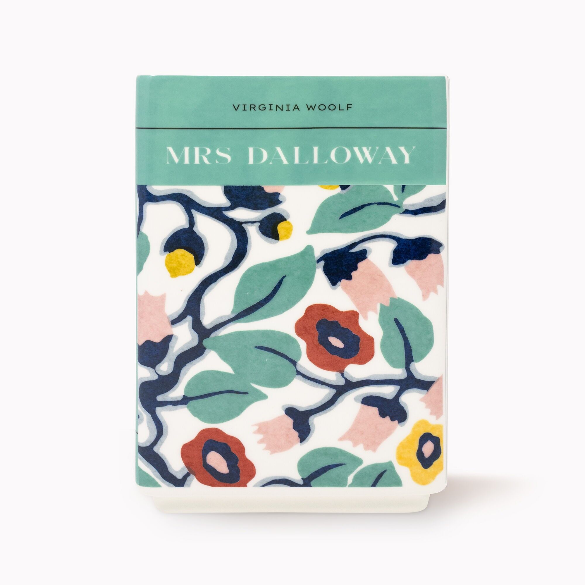 Ceramic Book Vase, Mrs. Dalloway
