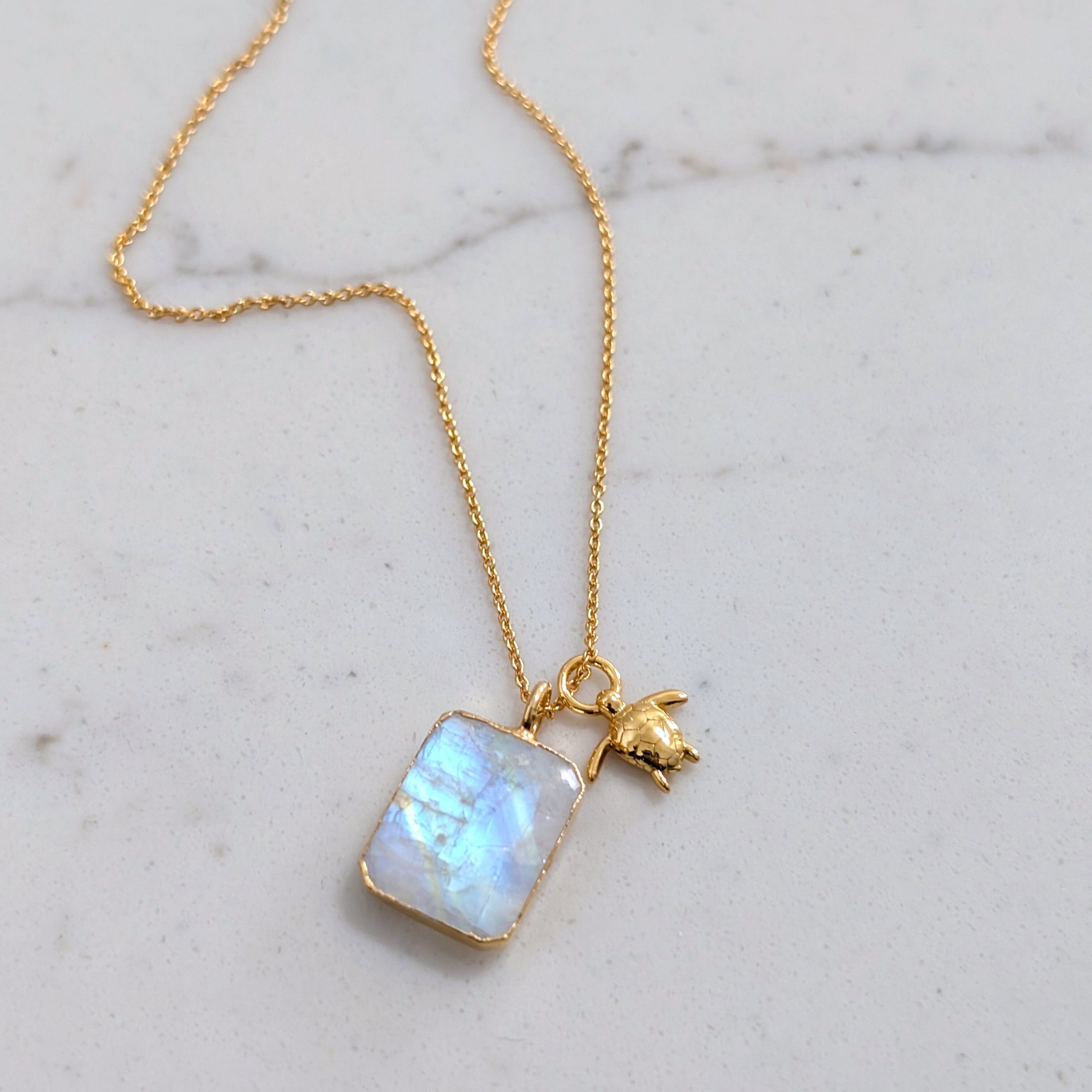 Le collier Duo Pierre de Lune