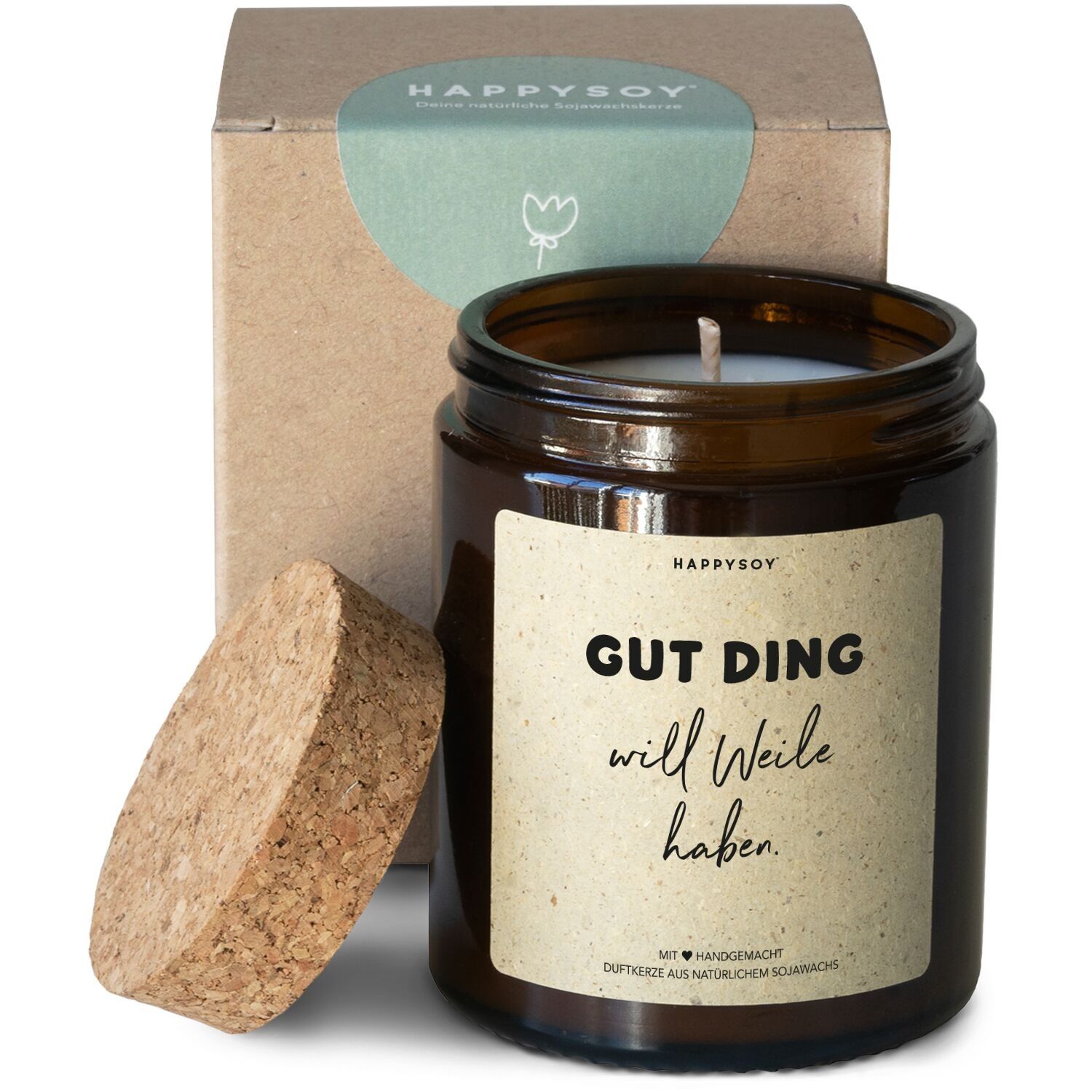 Duftkerze - GUT DING will Weile haben