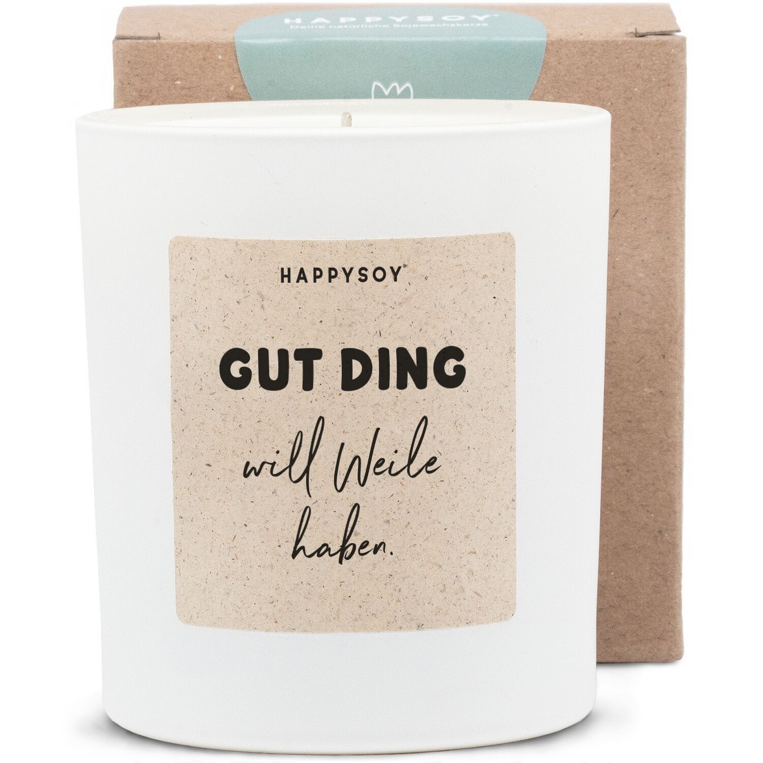 Duftkerze - Gut Ding will Weile haben