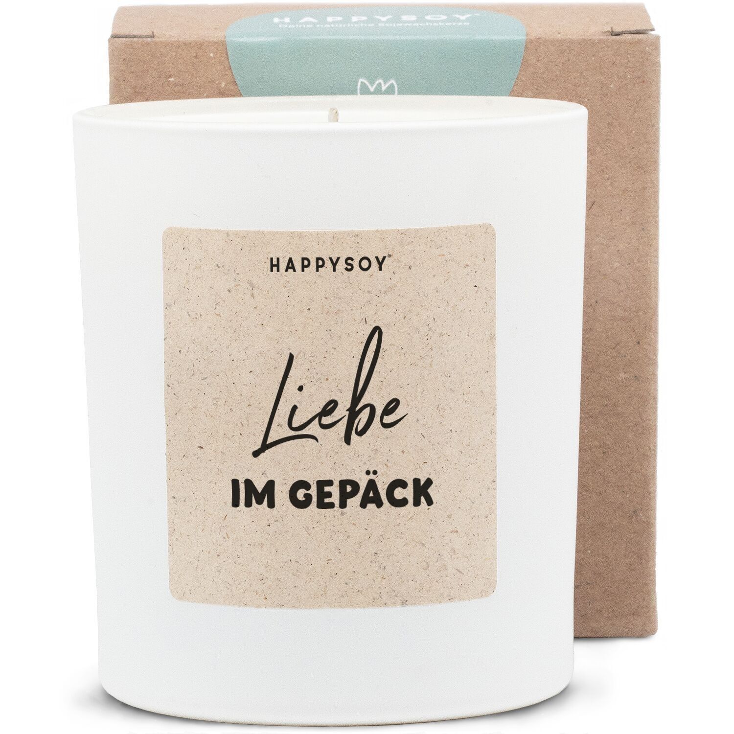 Duftkerze - Liebe im Gepäck