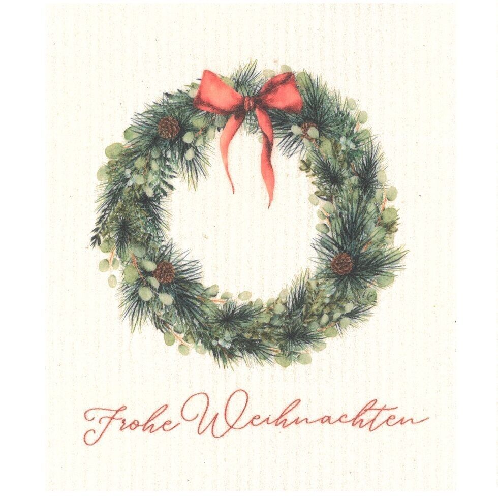 Christmas Dishcloth Weihnachten