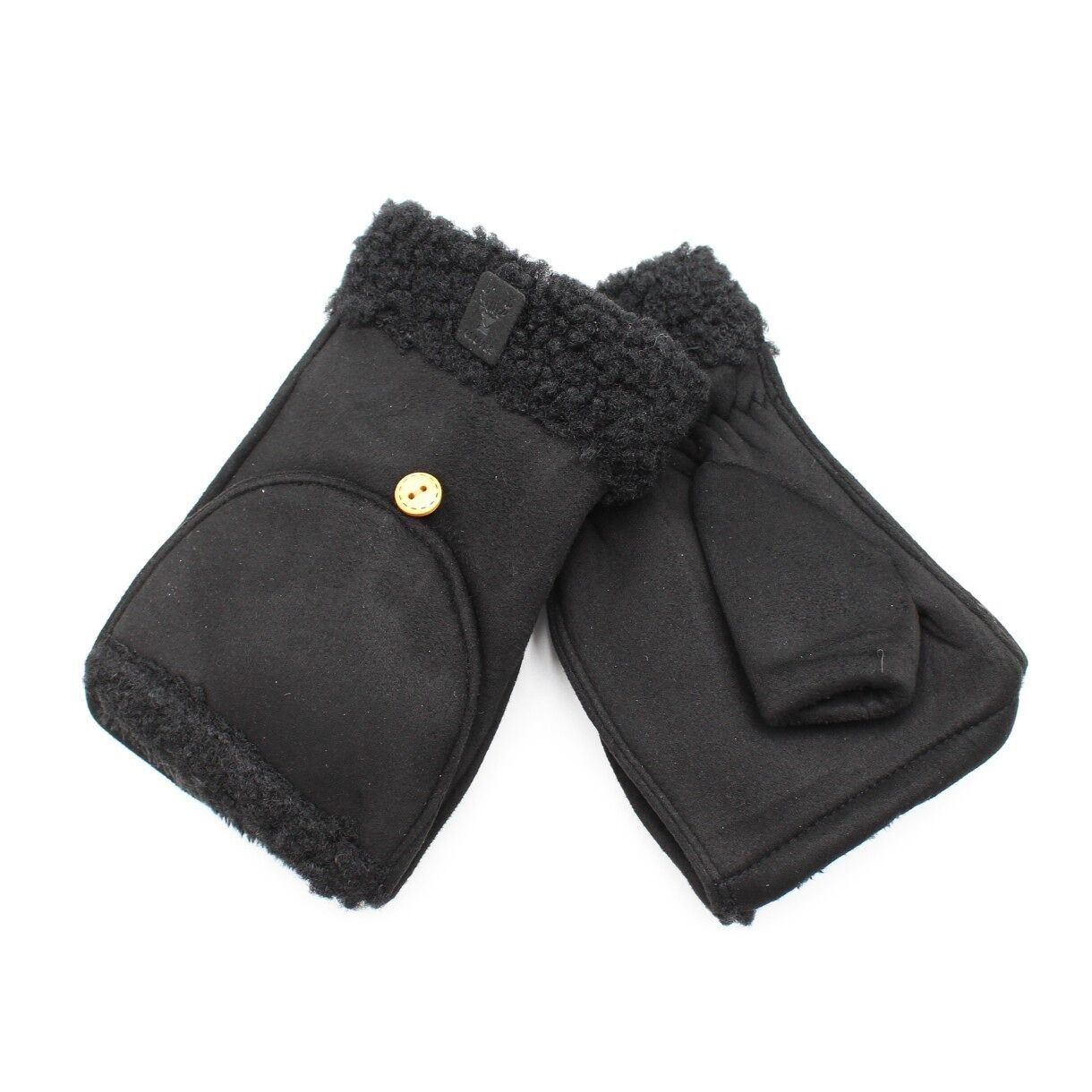 Gants mitaines moumoute