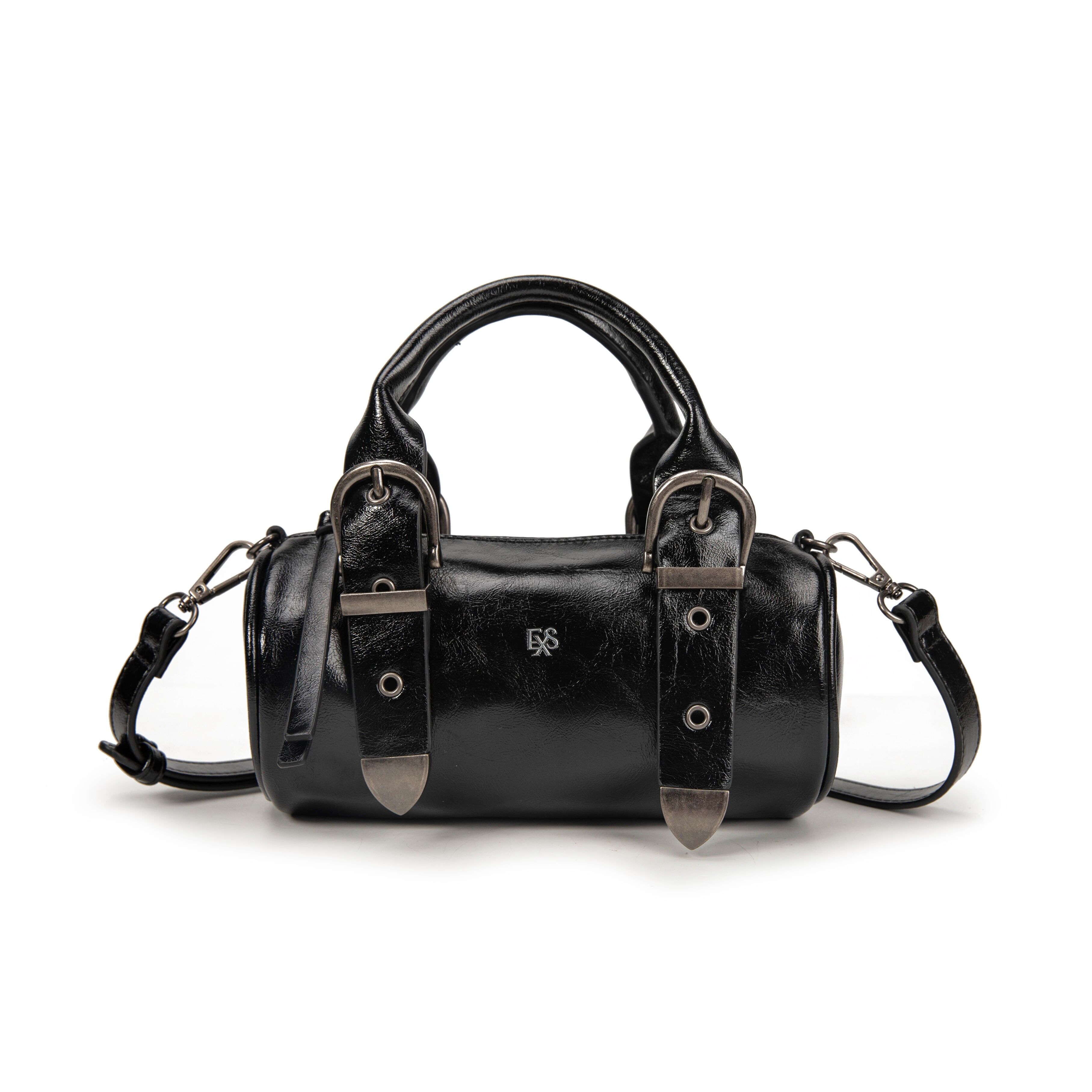 Sac porté main ou bandoulière Lantana noir Excess Paris