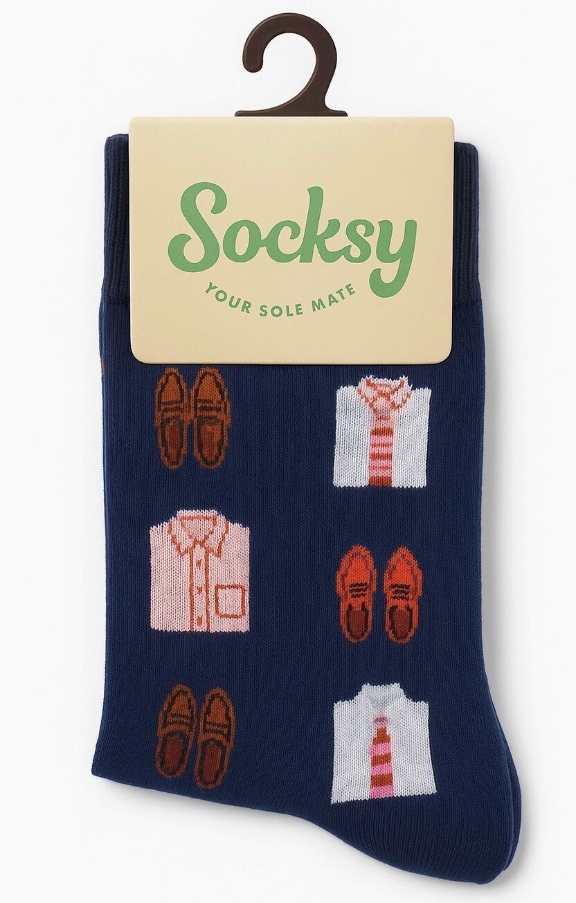 Calcetines orgánicos corporativos