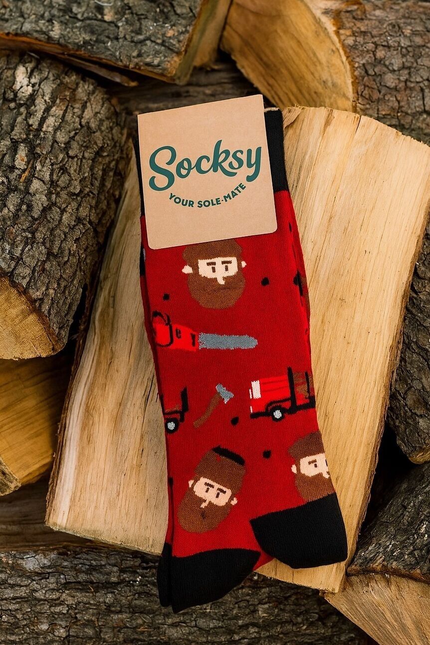 Calcetines orgánicos de leñador