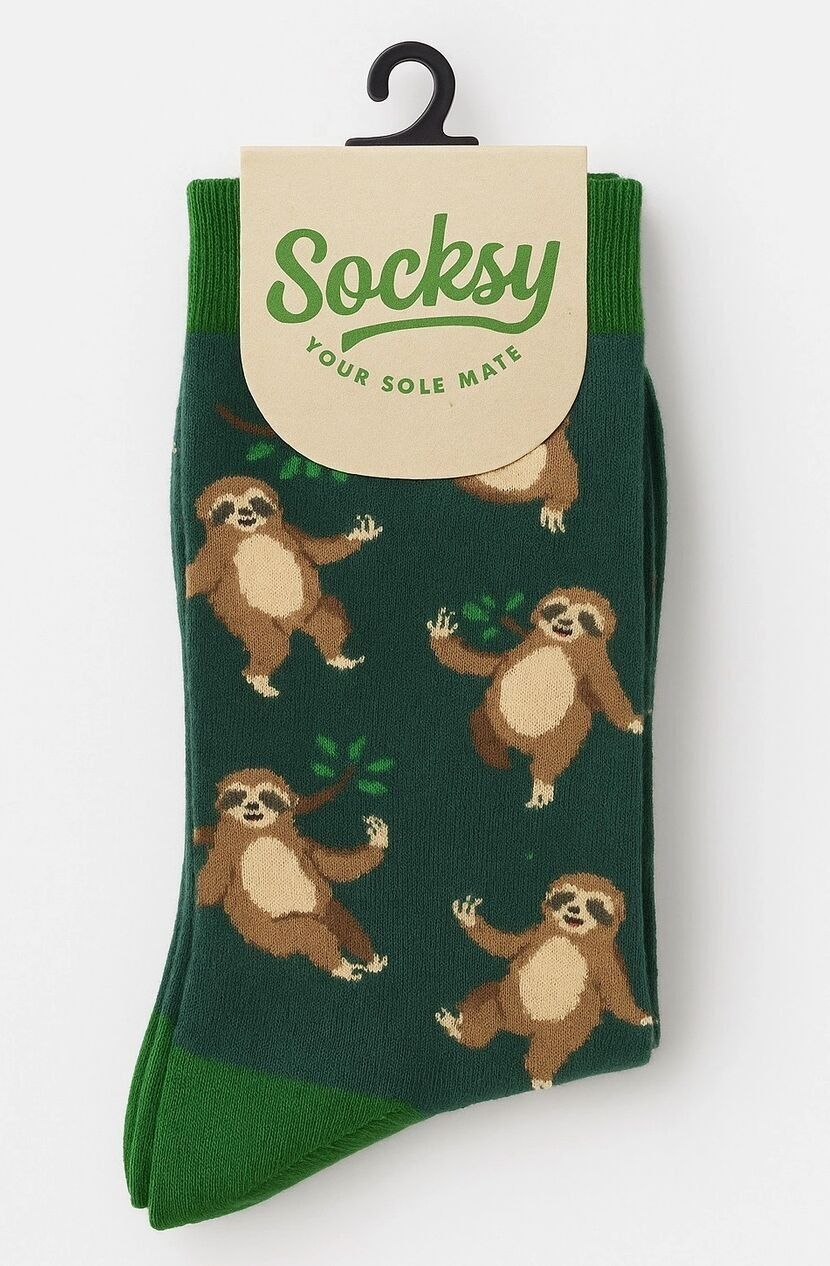 Calcetines orgánicos de perezoso