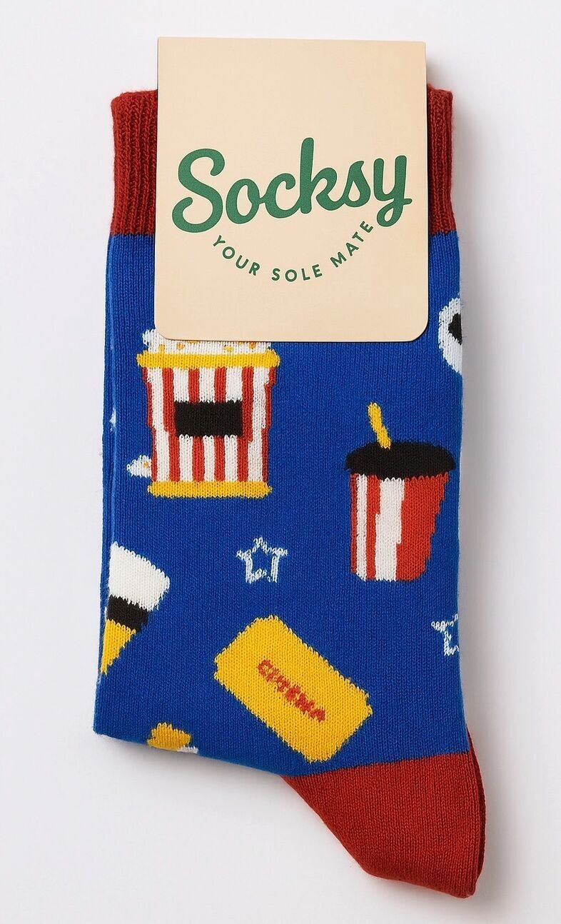 Calcetines orgánicos de cine