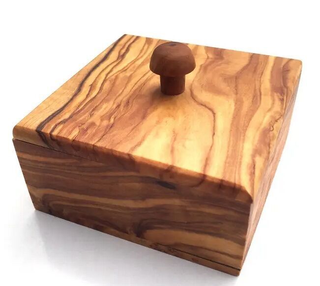 Mini caja de almacenamiento con tapa