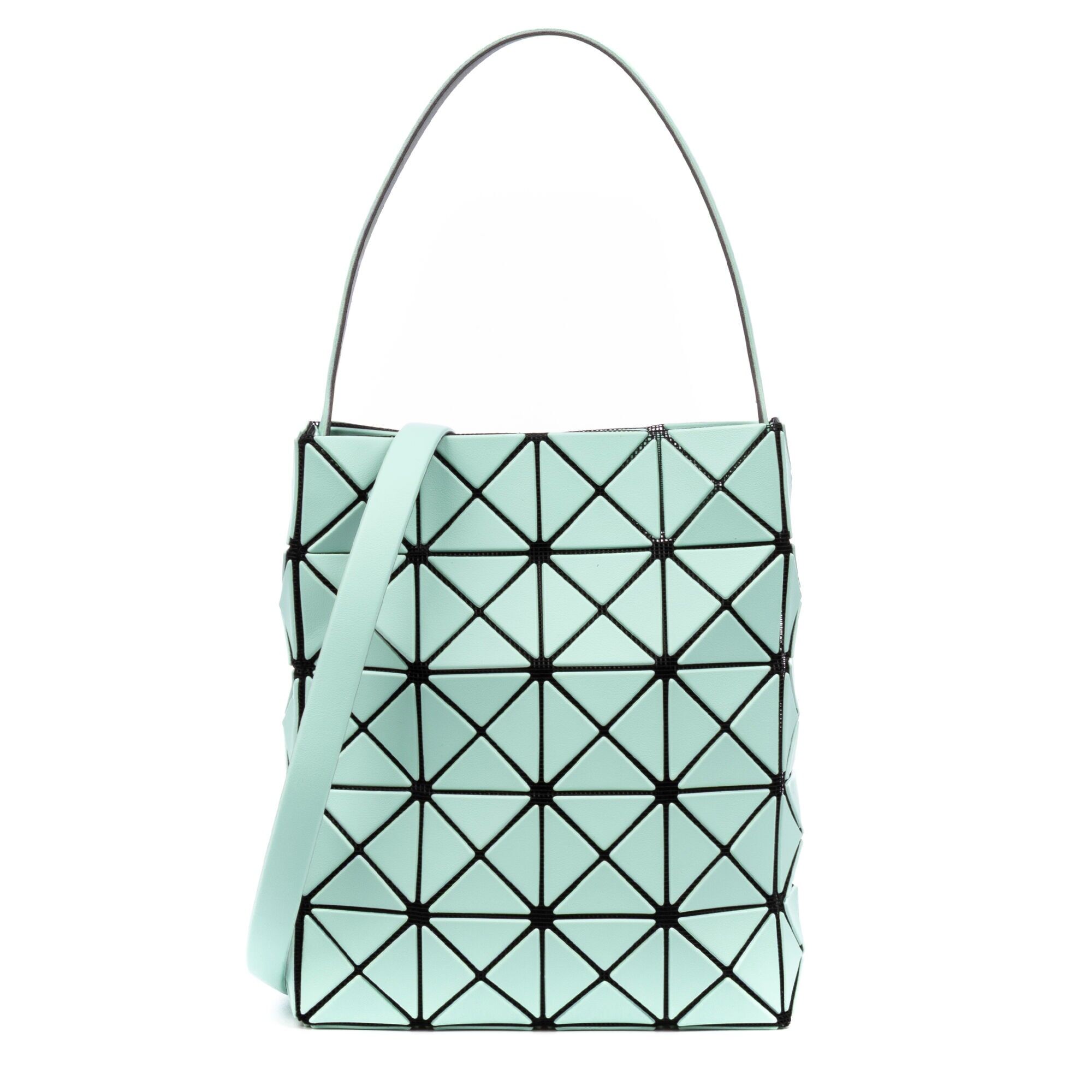 Borsa a mano e a spalla Aterno dal design geometrico.