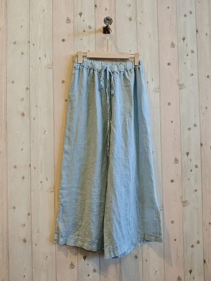 RIF 6380 PANTALONI 100% LINO