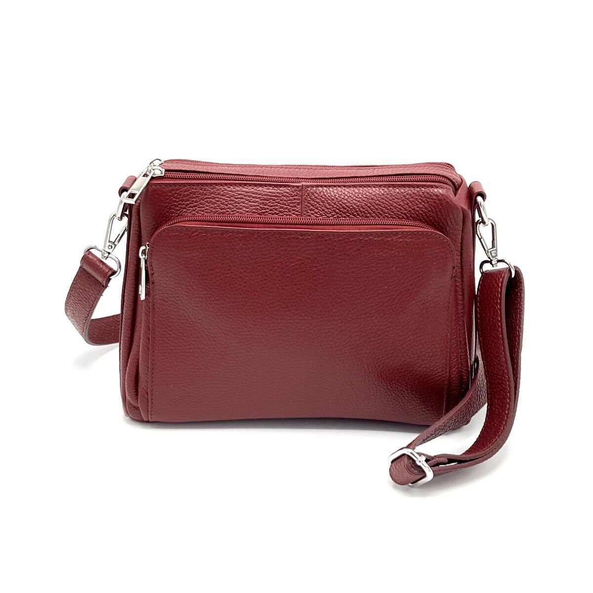 Borsa a tracolla in vera pelle, Made in Italy, art.112650