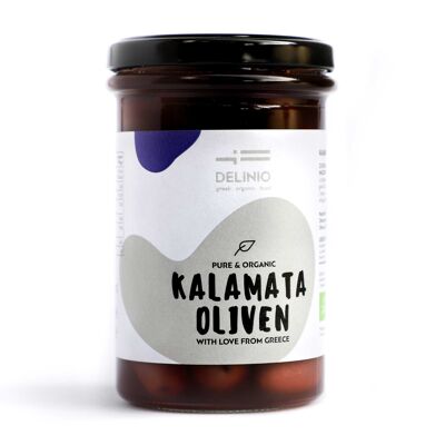 Olives Bio Kalamata Pot de 314 gr