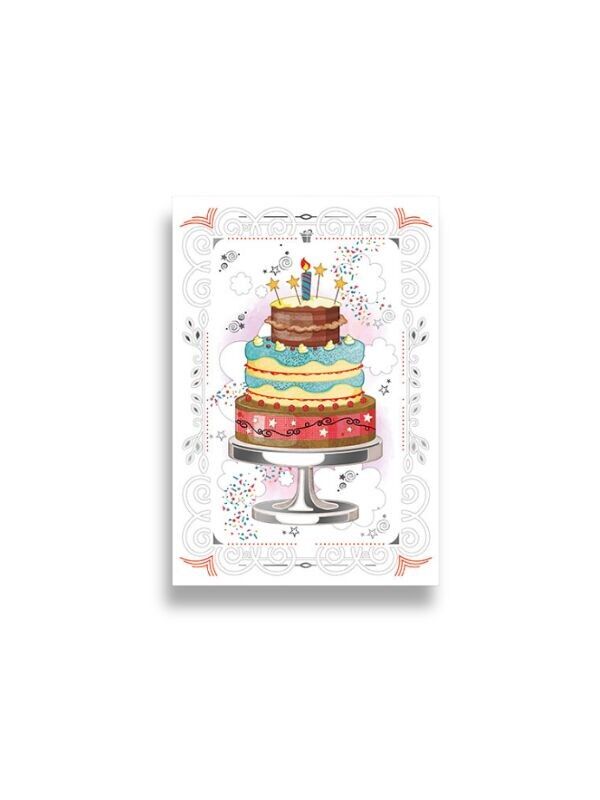 Biglietto d'auguri Da Vinci - Big Cake