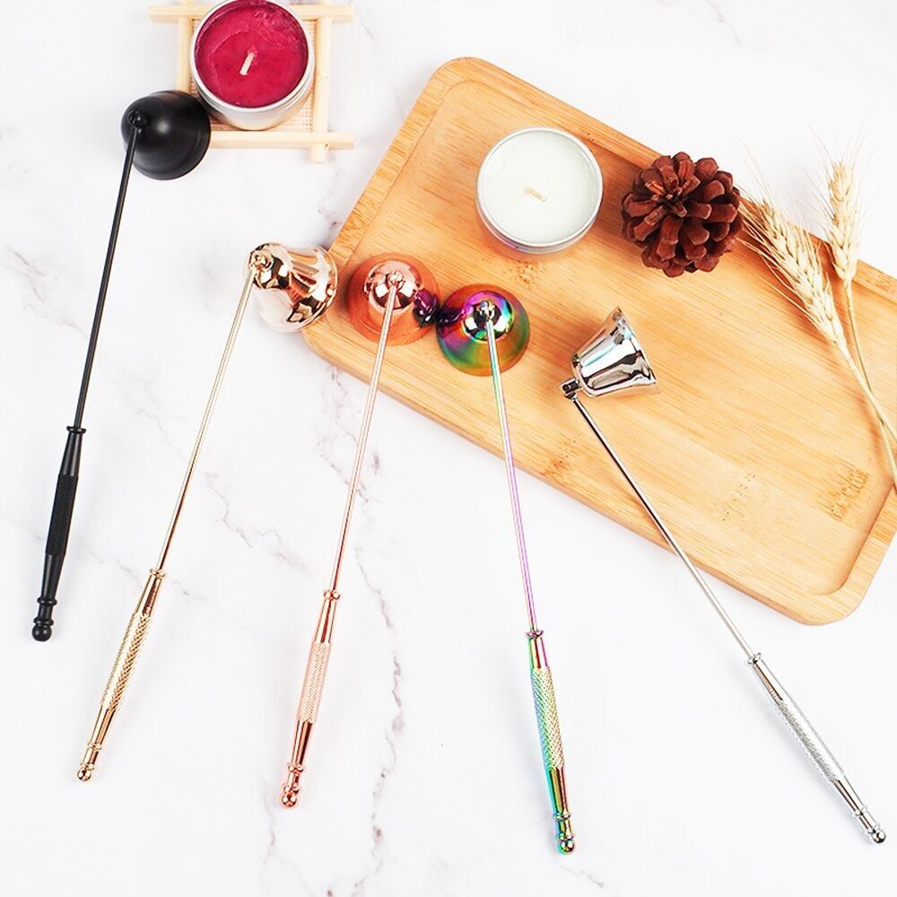 Extincteur à bougie - Forme cloche - Argent, Doré ou noir