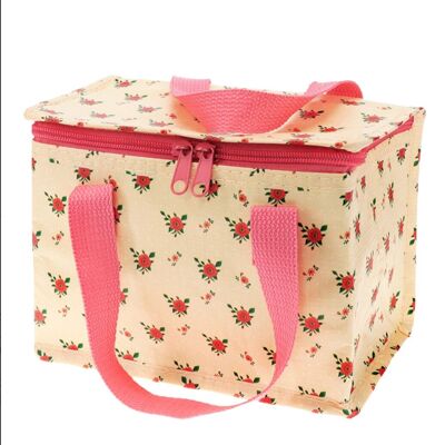 Borsa per il pranzo con rose