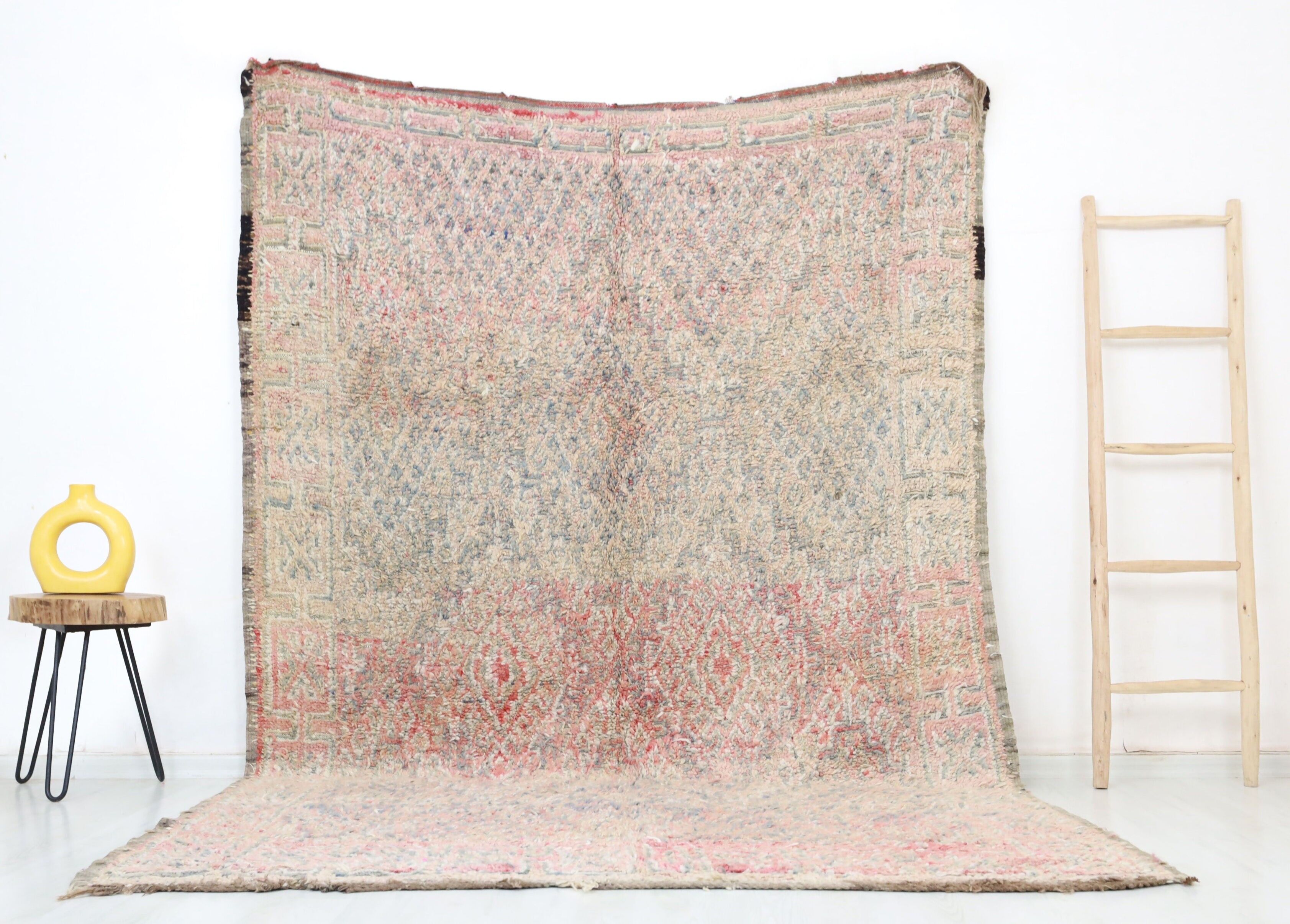 Tappeto marocchino vintage Bakebbu 196 cm x 297 cm