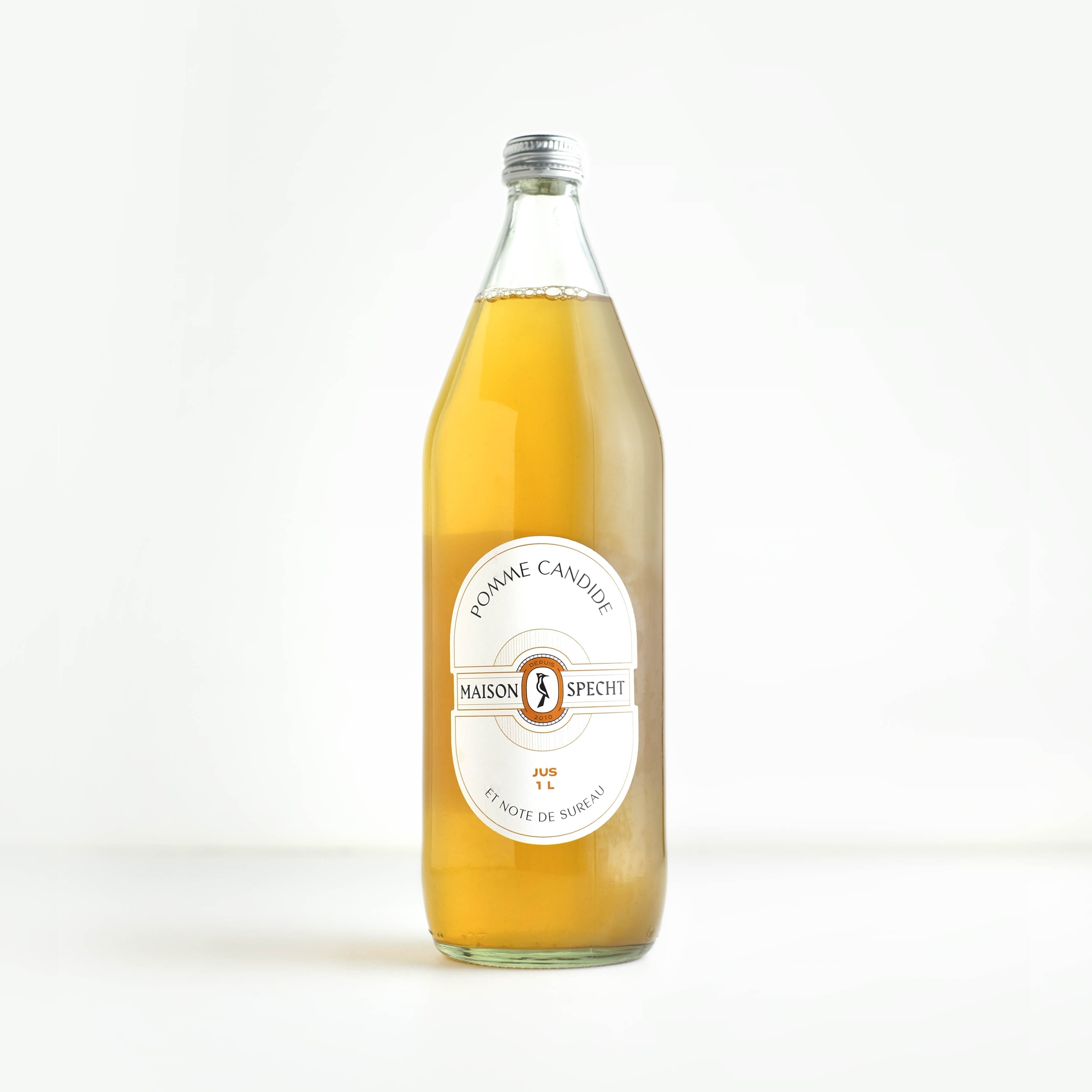 Offener Apfelsaft mit Holundernoten - 1L-Format