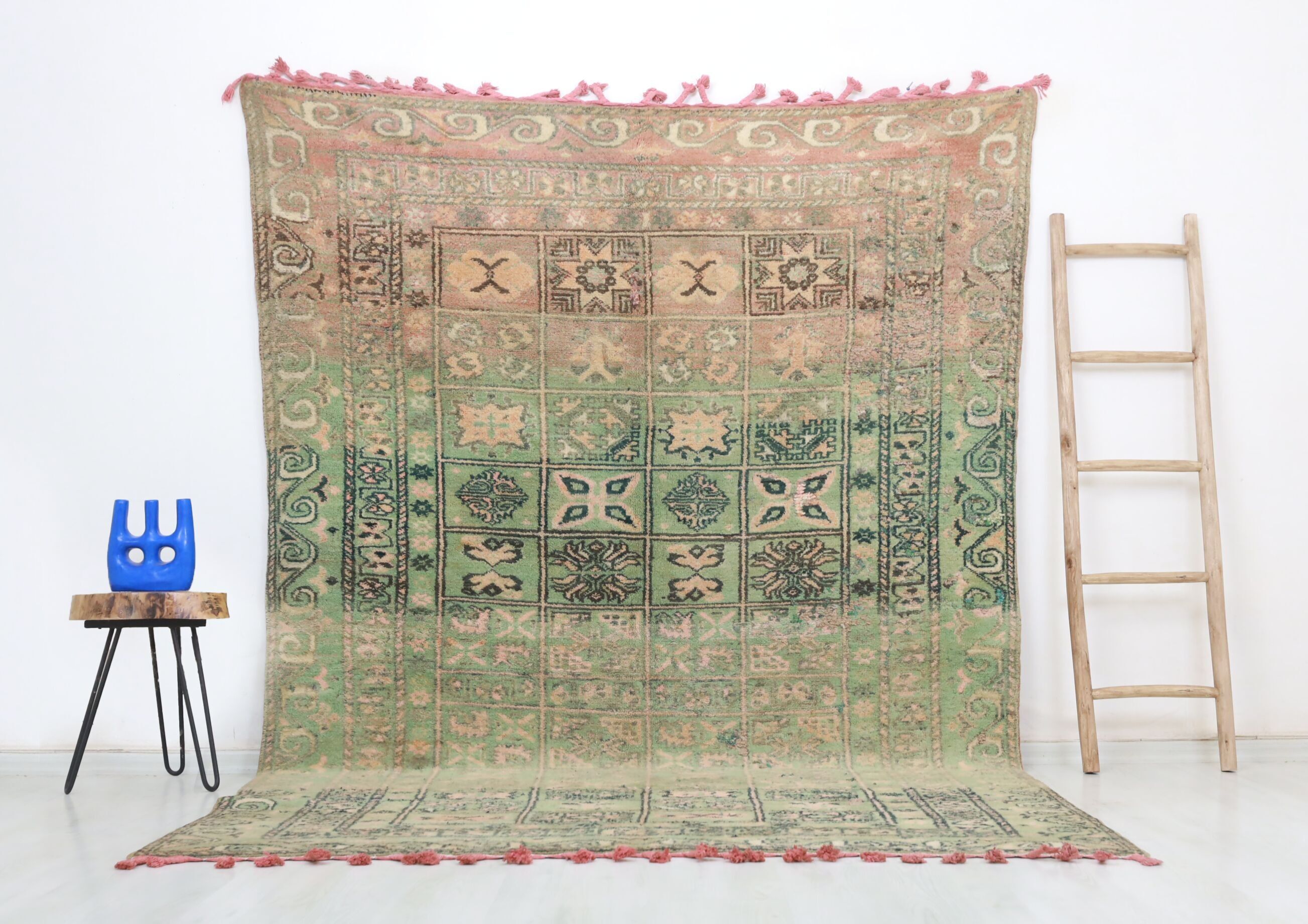 Tappeto marocchino vintage Abarug 192 cm x 294 cm