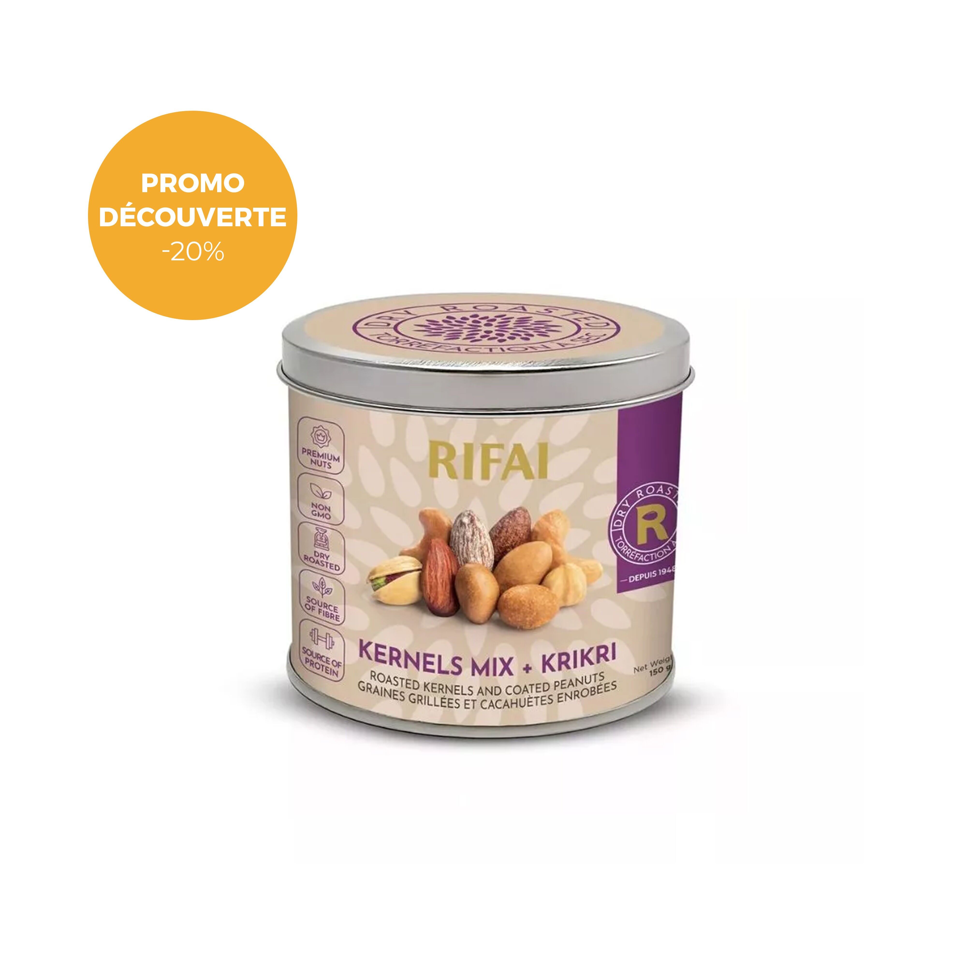 RIFAI - Mélange Kernels et Krikri 150 g - PROMOTION -20%