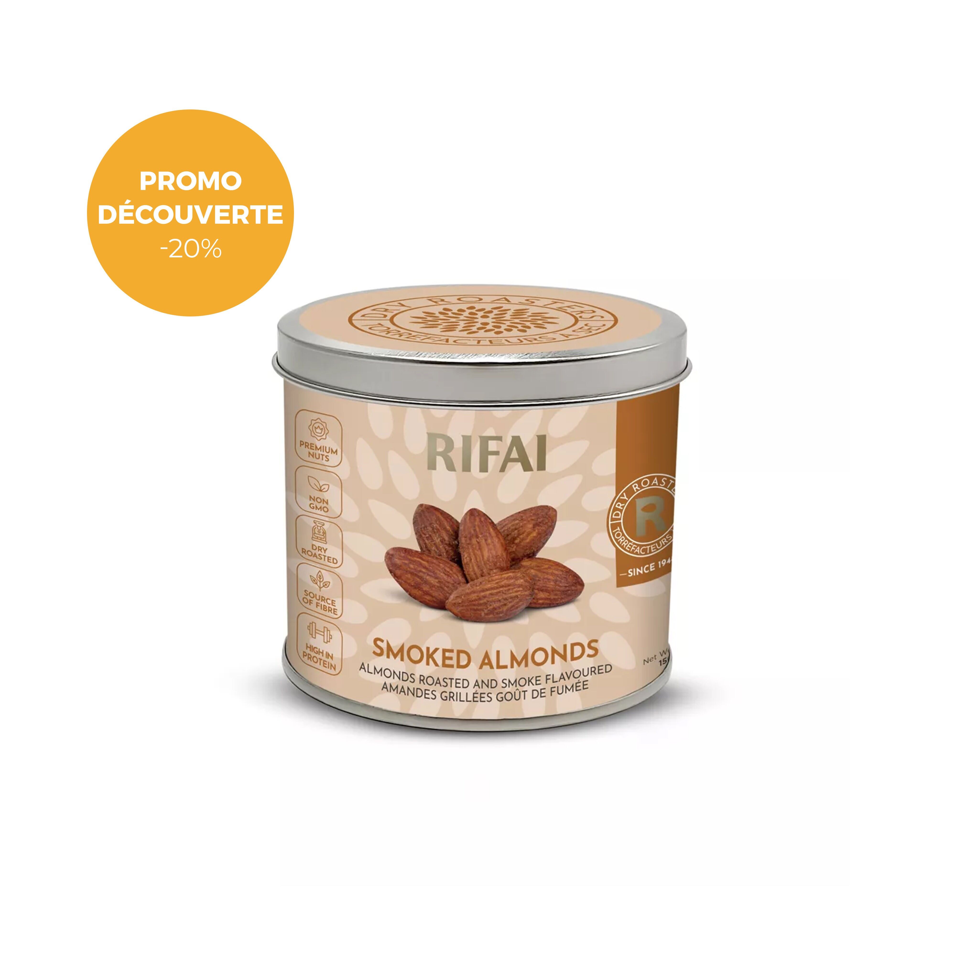 RIFAI - Almendras Ahumadas 150g - PROMOCIÓN -20%