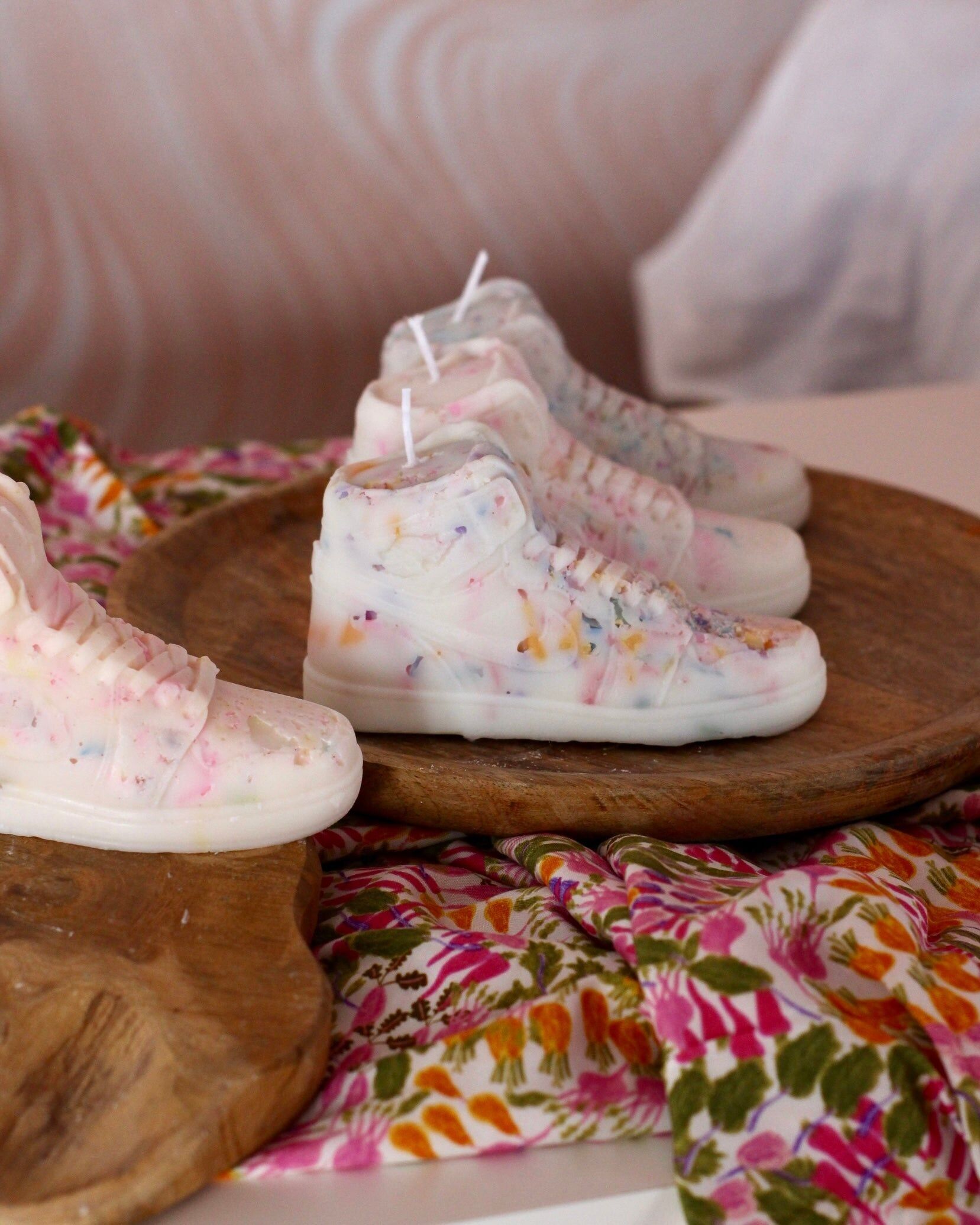 Candela per scarpe da ginnastica Nike Jordan One Terrazzo Effect