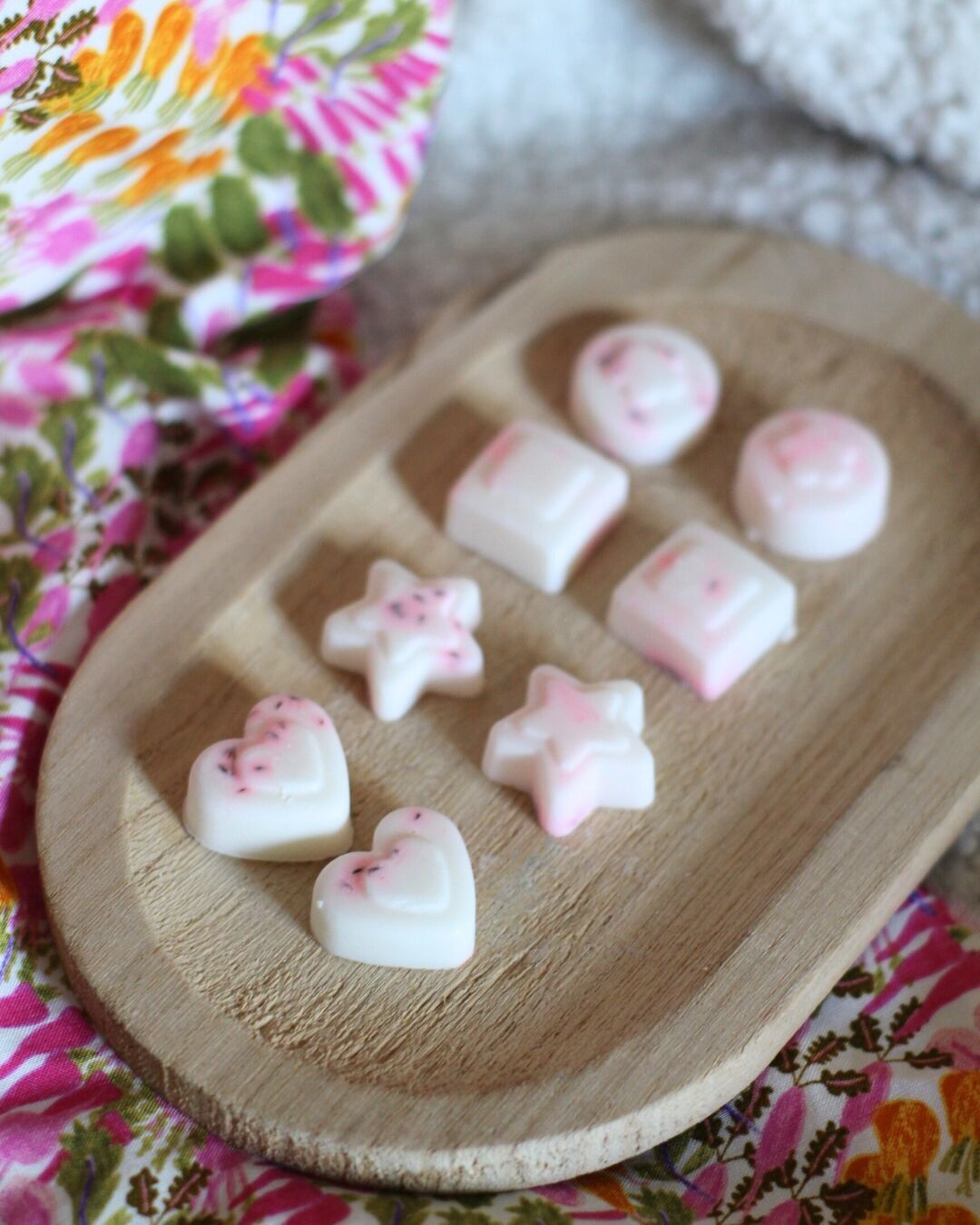 Set di 8 fondenti a forma di fiore